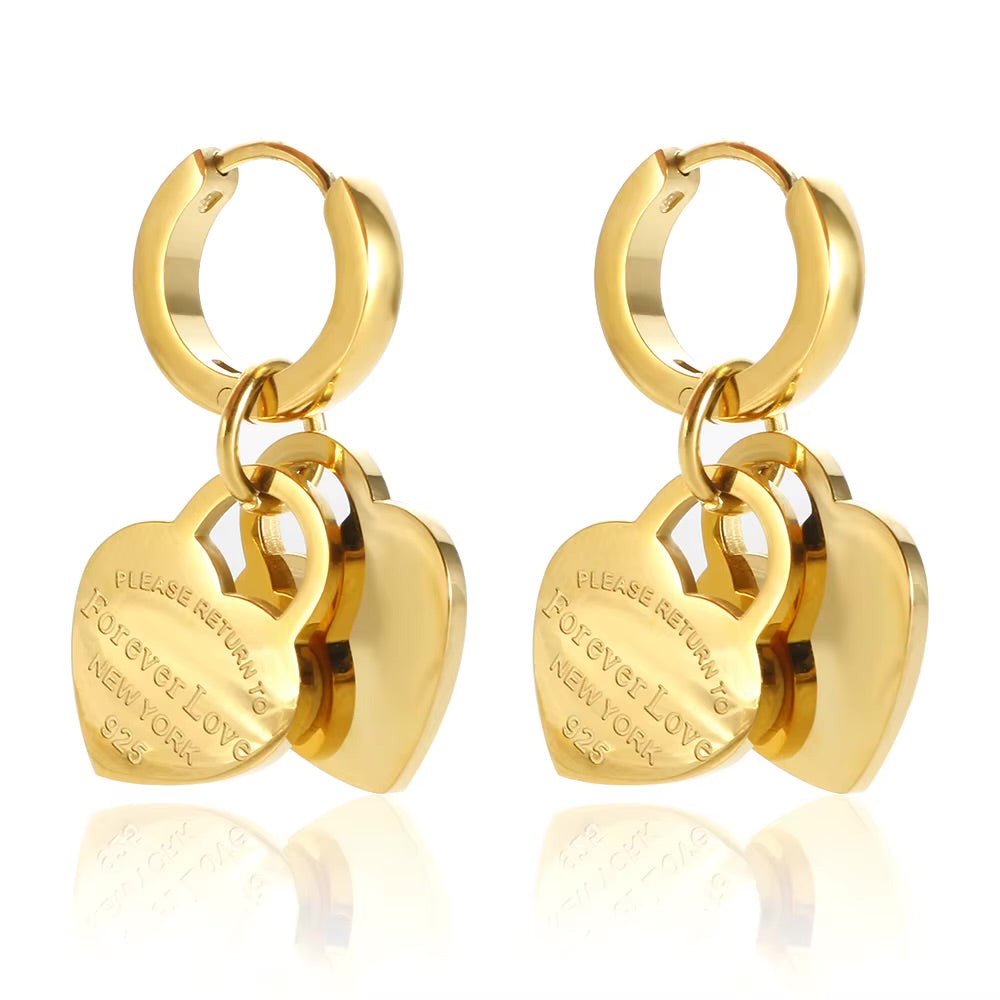 Forever love earrings