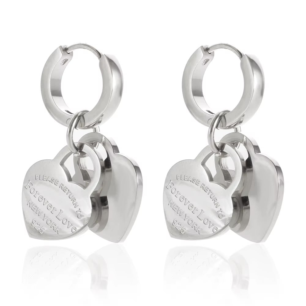 Forever love earrings