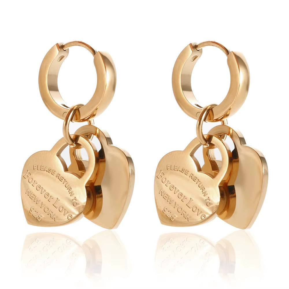 Forever love earrings
